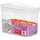 Emsa Frischhaltedose OPTIMA transparent/weiß 11,9 cm 1,0 l