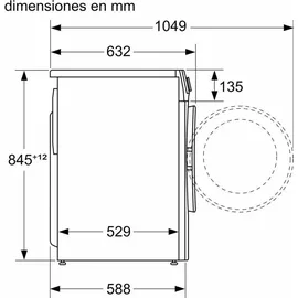 Bosch WGG254Z1ES Waschmaschine (10 kg, 1351 U/min)