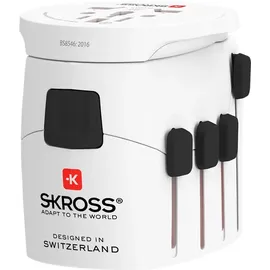 SKROSS Reiseadapter Pro World Weiß