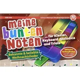 Edition Metropol Musik Meine bunten Noten für Klavier, Keyboard, Melodica: Bekannte & beliebte Weihnachtslieder