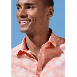Beachtime Hawaiihemd Regular Fit Rot XL