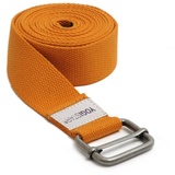 Yogistar Yogagurt yogibelt 260D 260 x 4cm Baumwolle orange