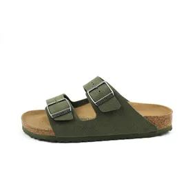 Birkenstock Arizona, 44, Pantoletten - Grün