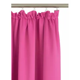 Wirth Dim out Kräuselband 145 x 220 cm pink