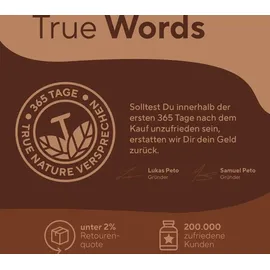 True Nature True Nature® Pinienrindenextrakt Kapseln mit Vitamin C - Vegan & Made in Germany 180 St