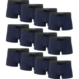 Vincenzo Rosso 12er Pack Boxershorts - Hipster XL marineblau - Dunkelblau - XL