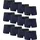 Vincenzo Rosso 12er Pack Boxershorts - Hipster XL marineblau - Dunkelblau - XL