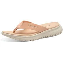 s.Oliver Damen Zehentrenner mit Dicker Sohle Bequem, Rosa (Peach), 40 EU