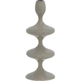 Mirrors and More Kerzenhalter Laureen Metall Grau