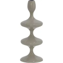 Mirrors and More Kerzenhalter Laureen Metall Grau