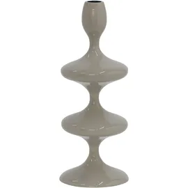 Mirrors and More Kerzenhalter Laureen Metall Grau