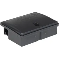 vidaXL Mausefallen 5 St. Schwarz 13x10x4 cm