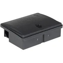 vidaXL Mausefallen 5 St. Schwarz 13x10x4 cm