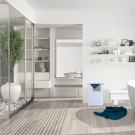 Relaxdays Wäschekorb mit Deckel, 105 l,