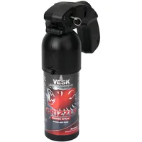 Pfefferspray VESK Grizzly Outdoor Breitstrahl/Cone 400ml mit Pistolengriff - hochwertiges Bärenabwehrspray zur Selbstverteidigung