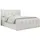 MKS King Boxspringbett 120 x 200 cm H3 Weiß