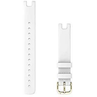 Leder Weiß/Gold 110 bis 175 mm