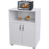 Hti-Living Küchenschrank Weiß Blanca 60 x 80 x 40 cm Weiß