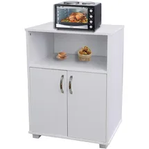 Hti-Living Küchenschrank Weiß Blanca 60 x 80 x 40 cm Weiß