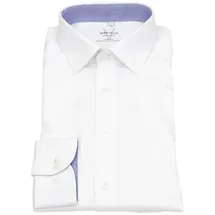 Marvelis Langarmhemd Modern Fit bügelfrei weiß 44