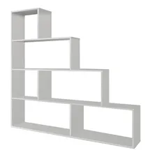 CaliCosy Bücherregal 145 x 29 x 145 cm Weiß