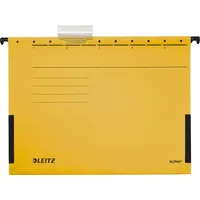 Leitz Hängetasche ALPHA gelb 250g Recyclingkarton mit Sichtreiter 19860015