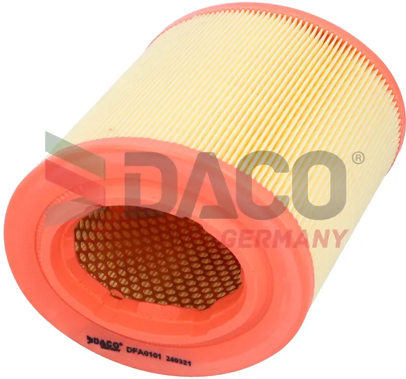 DACO GERMANY Luftfilter dfa0101 Filtereinsatz 246mm für Fiat