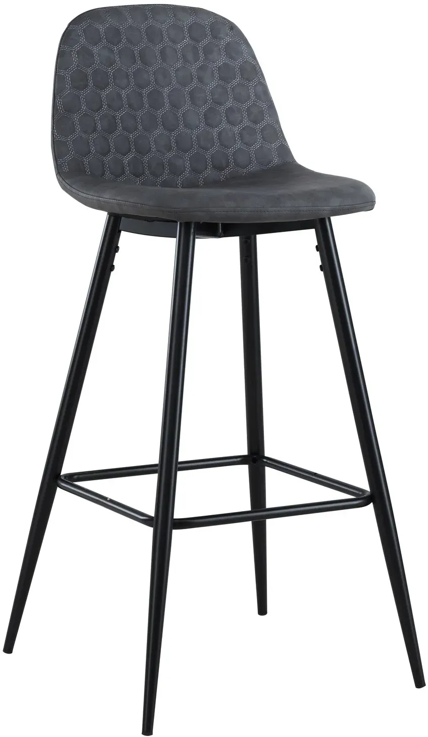 designline »Drink« Design-Barstuhl grau