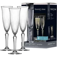 Ritzenhoff & Breker Perpetuo Sektglas 0,19 l 4er Set