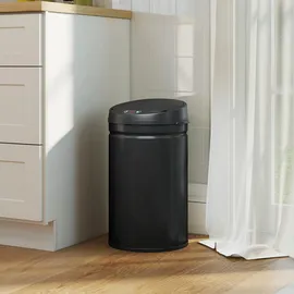 Homcom Mülleimer 30 l Schwarz