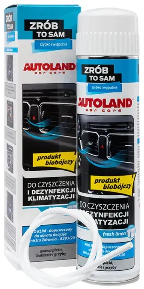 Set zur Reinigung und Auffrischung von Klimaanlagen und Ventilatoren, Aerosol 400 ml, Frischer Duft