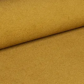 ax living Ecksofa Klein mit Schlaffunktion Dolceo Gelb Steppung 206 cm