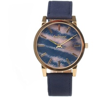 ARABIANS Herren Analog Quarz Uhr mit Leder Armband HPP2145Z