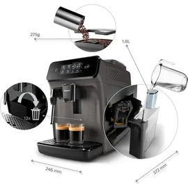 Philips 1200 Series EP1224/00 Kaschmirgrau