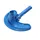 mediPool Bodenabsauger Basis Oval blau Teleskopstange