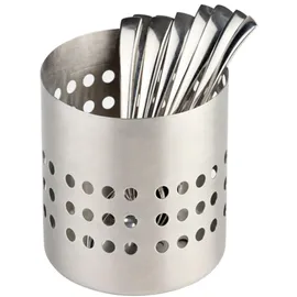APS Besteckständer Edelstahl Ø 10 cm H: 10 cm Grau