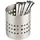 APS Besteckständer Edelstahl Ø 10 cm H: 10 cm Grau