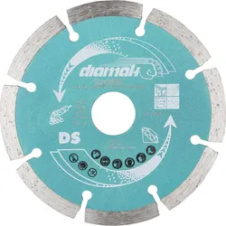 Makita Diamak - Diamant-Schneidscheibe - für Beton, Marmor, Schiefer, weicher Ba...