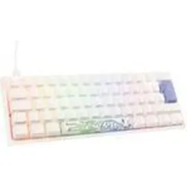 Ducky One 2 Pro Mini White Edition Gaming Tastatur, RGB LED - Kailh White