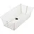 Stokke Flexi Bath® XL Transparent Sandy Beige mit hitzeempfindlichem Stöpsel, Beige