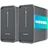 2,24kWh Schwarz 2 St.