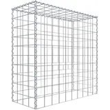 Gabiona Gabione-Anbaukorb Typ 3 100 x 100 x 40 cm Maschenw 10 x 10 cm