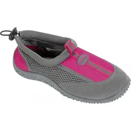 Fashy Guamo Kinder Badeschuhe, Gr. 33, grau/pink