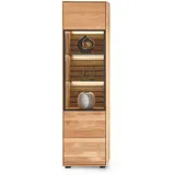 Set One by Musterring Vitrine Jackson 50 x 198 x 40 cm Braun