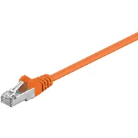 goobay CAT 5e Patchkabel, F/UTP, Orange