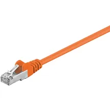 goobay CAT 5e Patchkabel, F/UTP, Orange