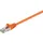 goobay CAT 5e Patchkabel, F/UTP, Orange