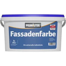 Primaster Fassadenfarbe 5 l weiß matt