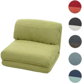 Mendler Schlafcouch Stoff 2-Sitzer Grün