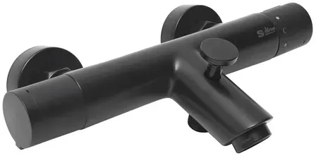 Ceramia S-Line Pro Wannenarmatur Schwarz SIKOBSLPRO222TC